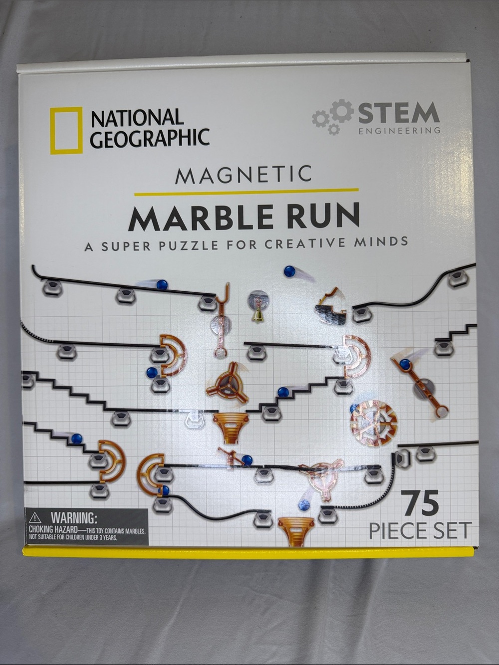National Geographic Magnetic Marble Run